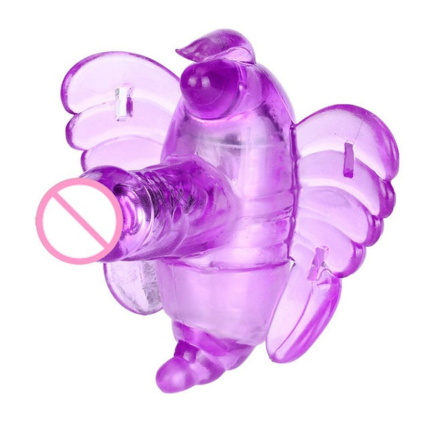 Butterfly Vibrator Strap On - Dom's Realm Store BDSM Shibari