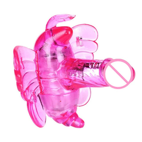 Butterfly Vibrator Strap On - Dom's Realm Store BDSM Shibari
