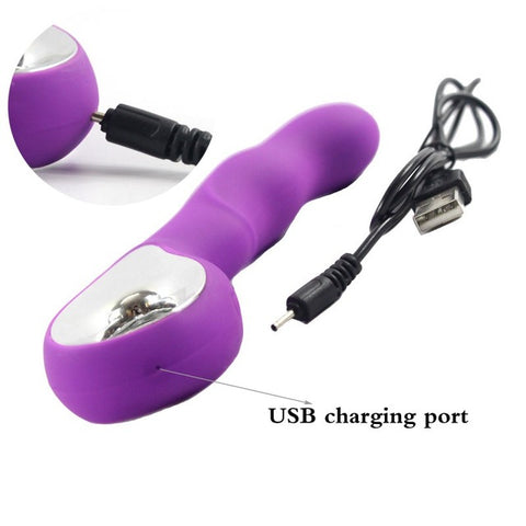 USB Rechargeable Vibrator - Dom's Realm Store BDSM Shibari