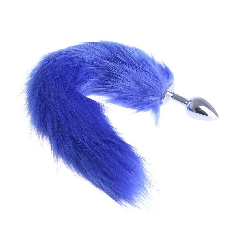 Faux Fox Tail Anal Plug Dom's Realm Faux Fox Tail Anal Plug Dom's Realm
